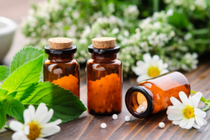 homeopatické léky v lékárně